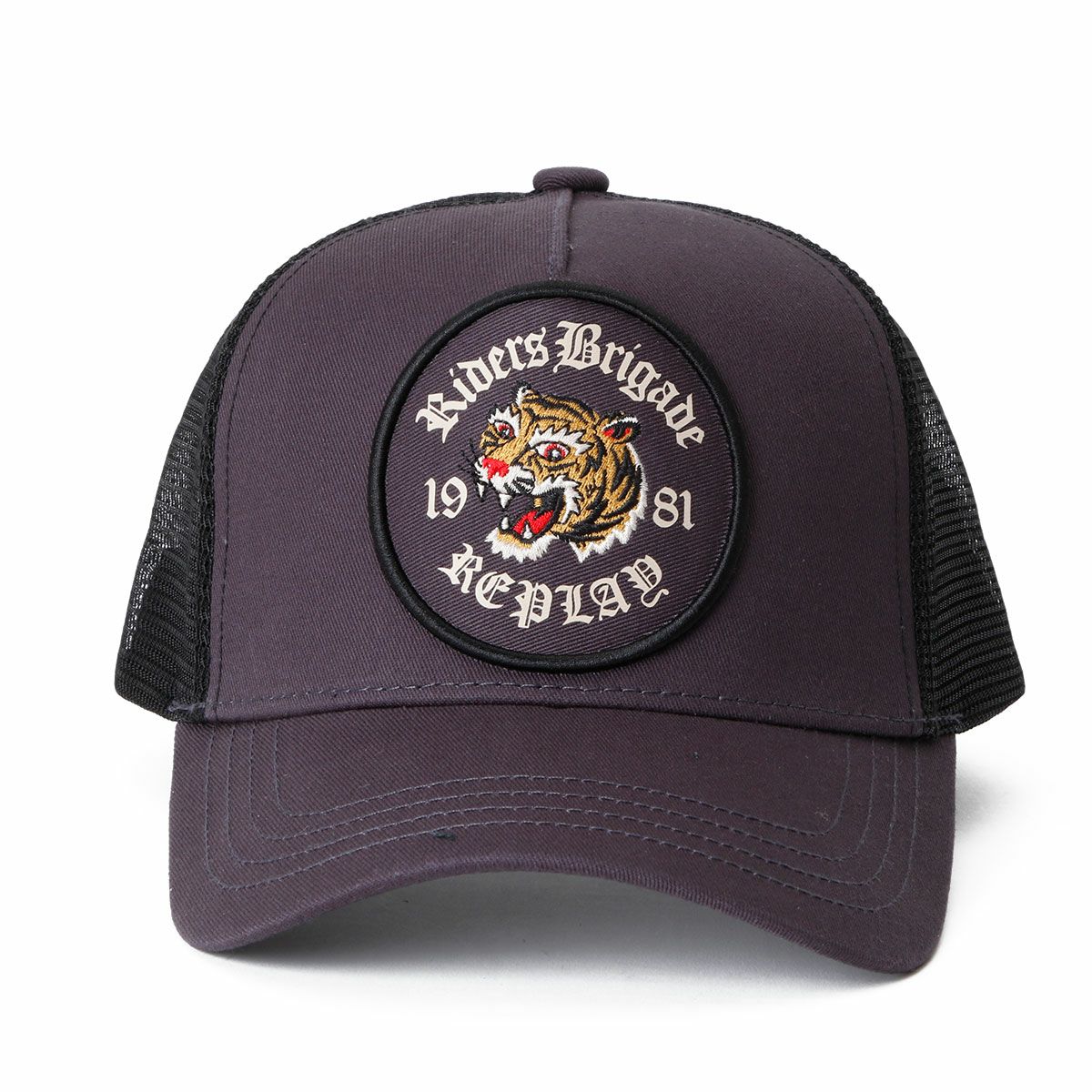 REPLAY｜タイガー パッチ キャップ｜帽子｜ドレスブルーズ