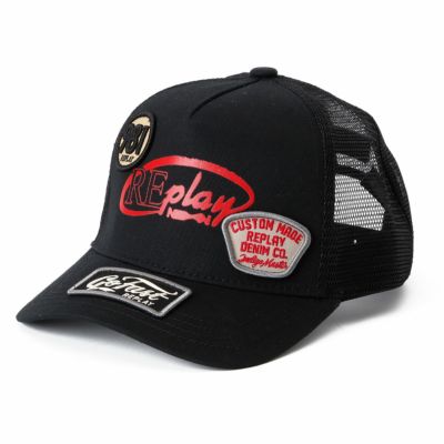 REPLAY｜ミックス パッチ キャップ｜帽子