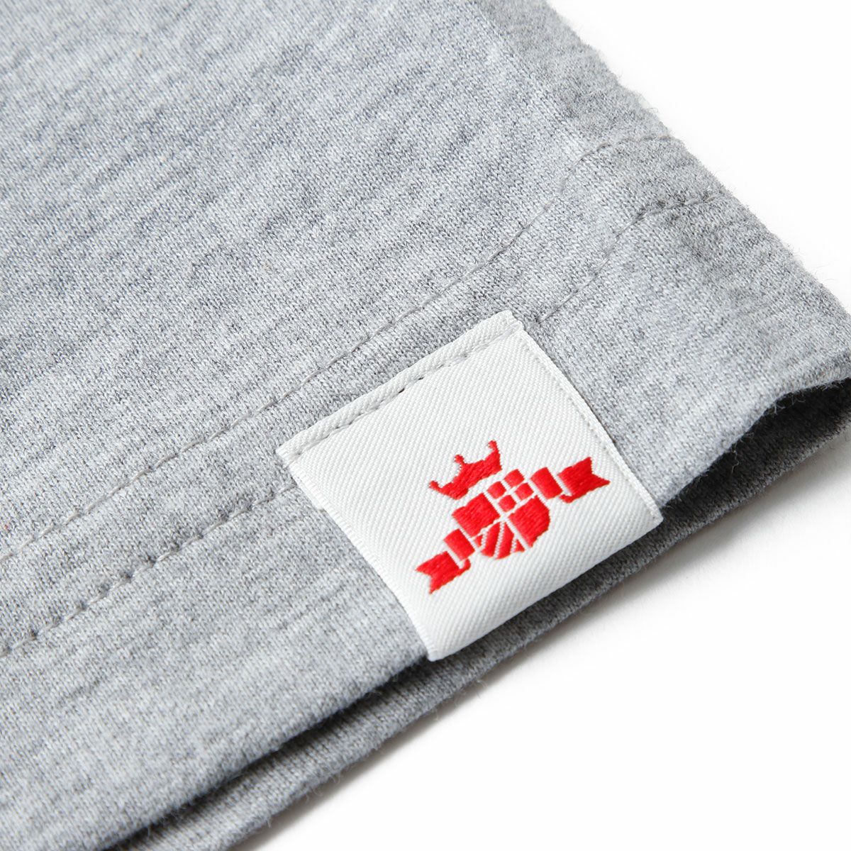 REPLAY｜フロント＆バック プリント Tシャツ｜トップス｜グレーメランジ