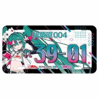 GOODSMILE RACING｜レーシングミク 2025Ver. ナンバープレート風アルミプレート｜雑貨