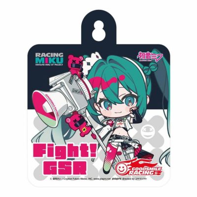 GOODSMILE RACING｜ちょこぷにカーサイン レーシングミク2025Ver. Fight GSR!｜雑貨