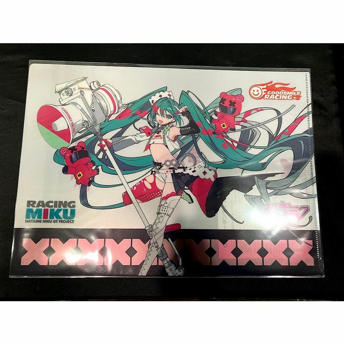 GOODSMILE RACING｜レーシングミク 2025Ver. クリアファイル キービジュアルサイド｜雑貨