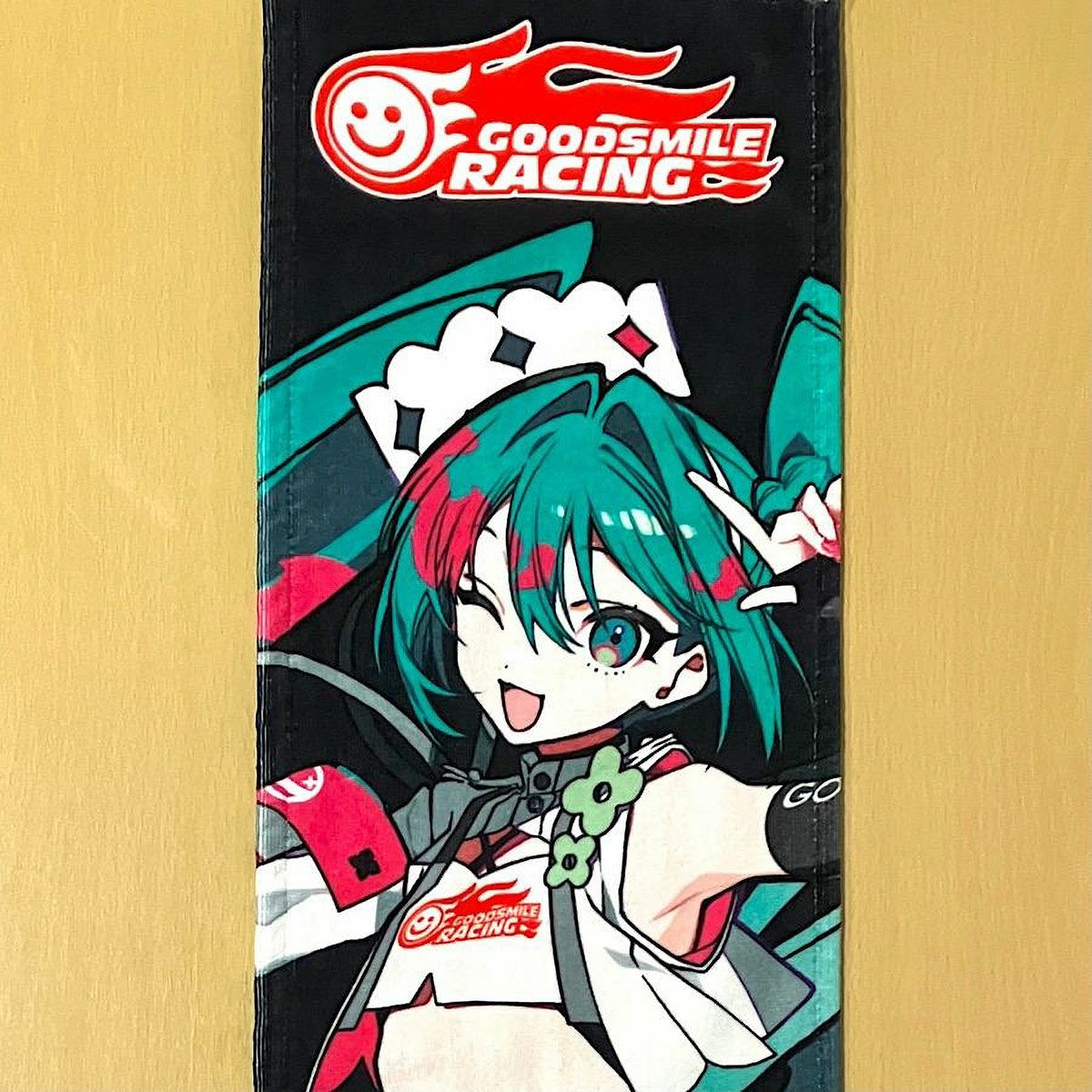 GOODSMILE RACING｜レーシングミク 2025Ver. マフラータオルvol.2 キービジュアルサイド｜雑貨