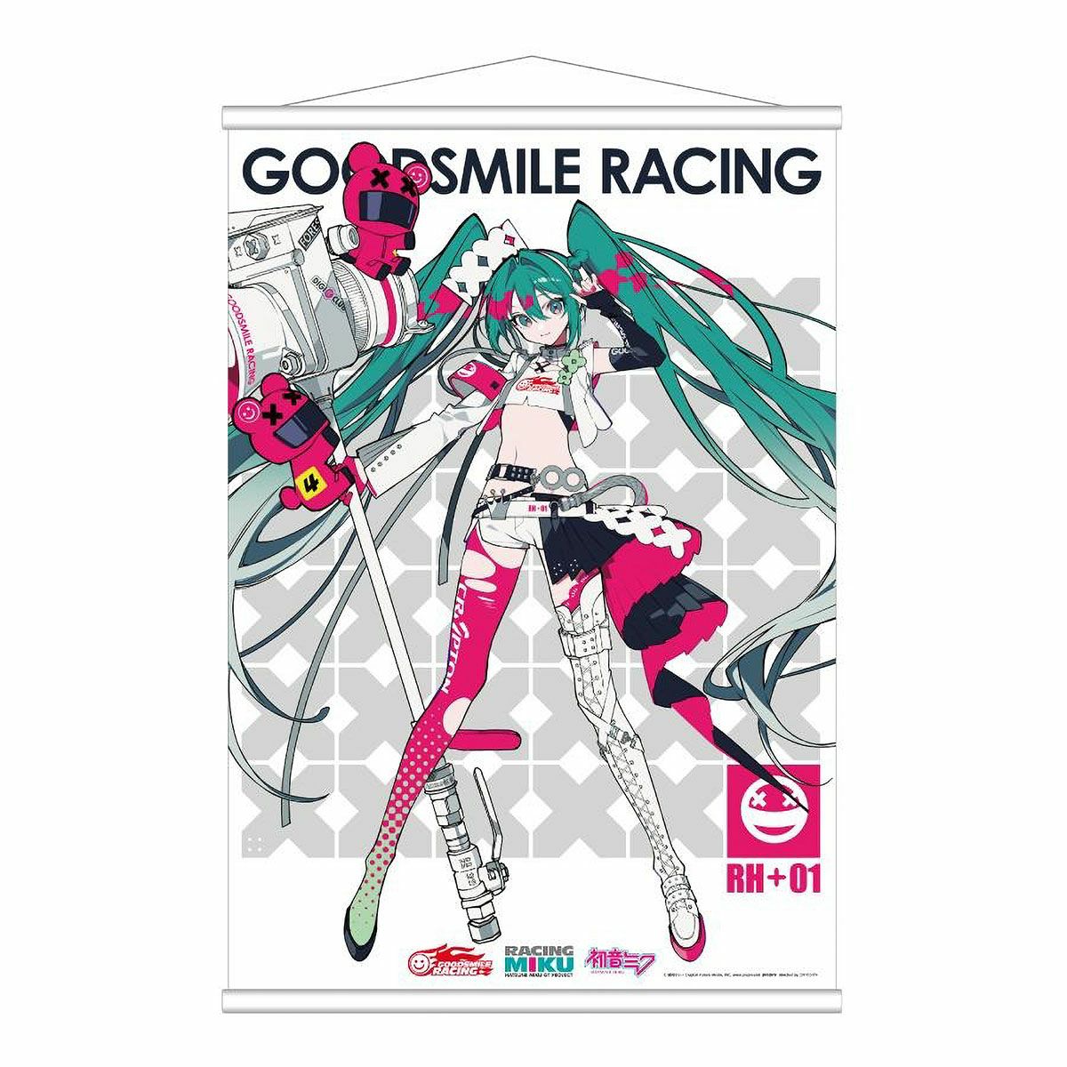 GOODSMILE RACING｜B2タペストリー レーシングミク 2025Ver. キービジュアル｜雑貨