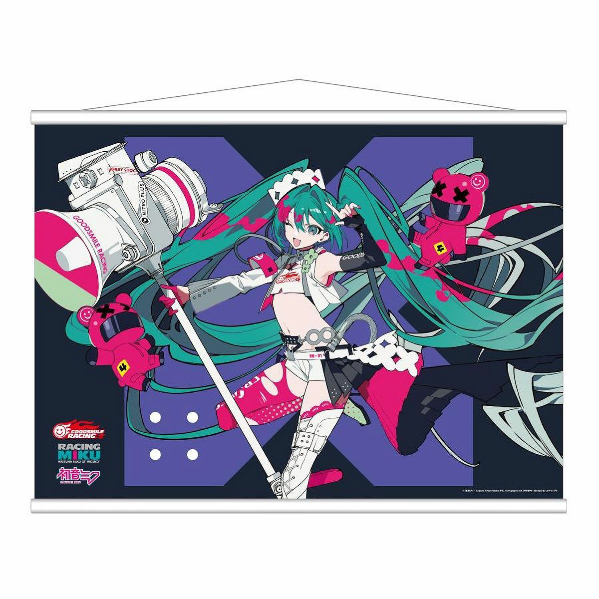 GOODSMILE RACING｜B2タペストリー レーシングミク 2025Ver. キービジュアルサイド｜雑貨