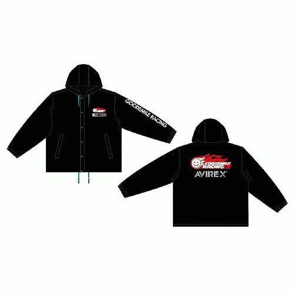 GOODSMILE RACING｜2024チームスタッフウェア レプリカ フーデッドコーチジャケット｜アウター