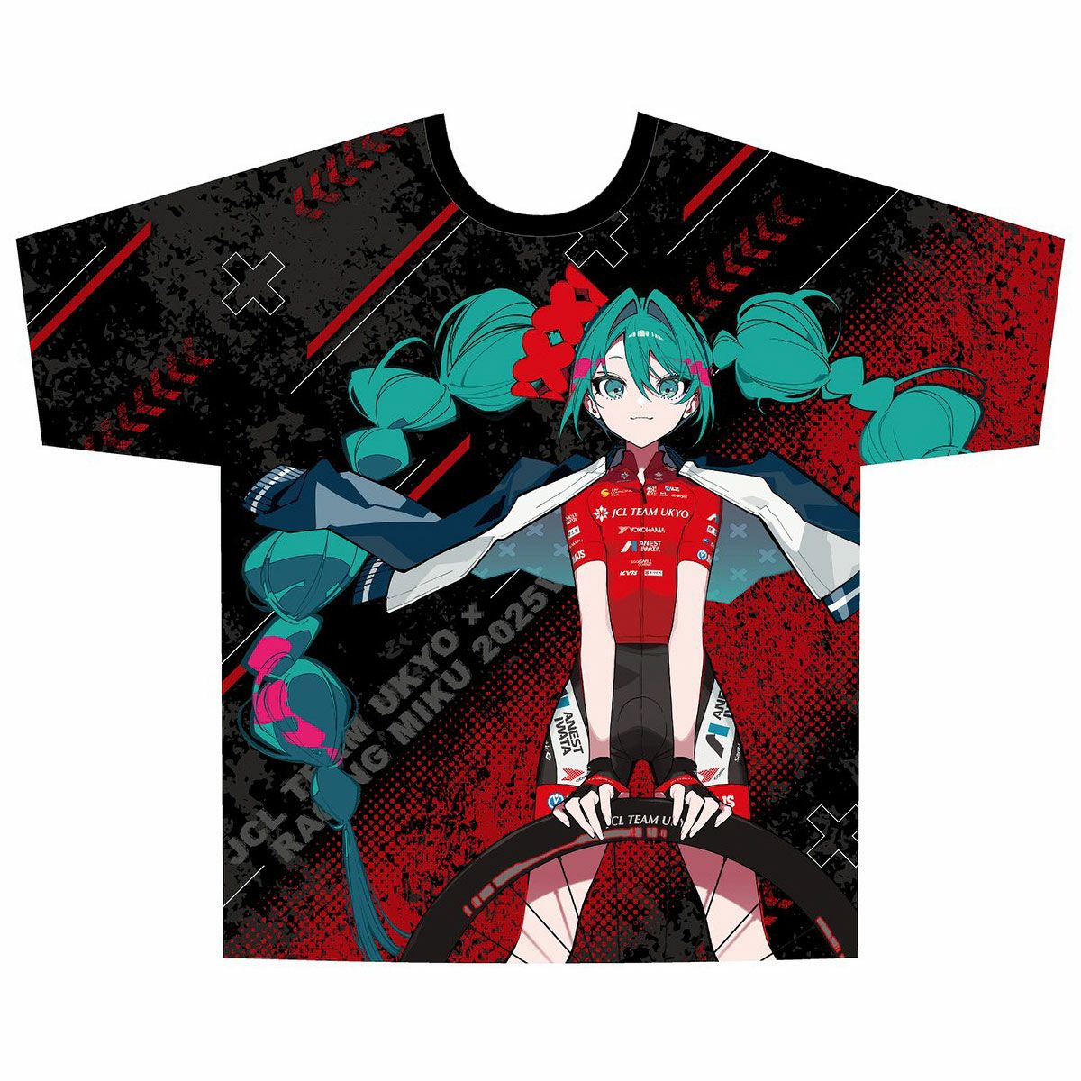 GOODSMILE RACING｜レーシングミク 2025 JCL TEAM UKYO 応援Ver. フルグラフィックTシャツ｜ウェア