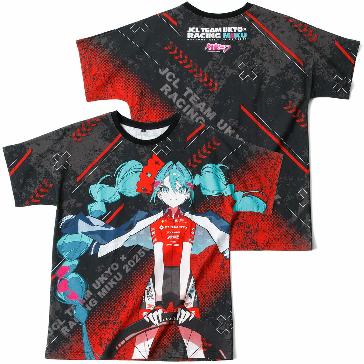 GOODSMILE RACING｜レーシングミク 2025 JCL TEAM UKYO 応援Ver. フルグラフィックTシャツ｜ウェア