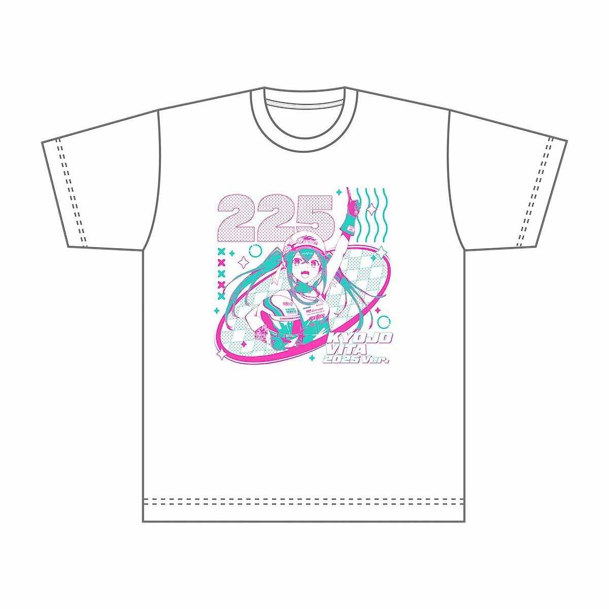 GOODSMILE RACING｜レーシングミク KYOJO VITA 2025 Ver. Tシャツ｜ウェア