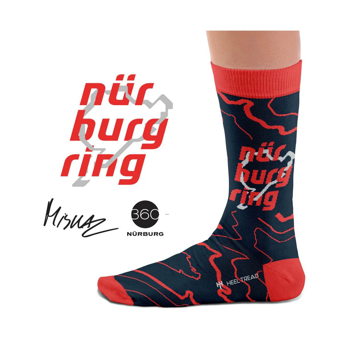 HEEL TREAD｜ニュルブルクリンク ソックス｜靴下