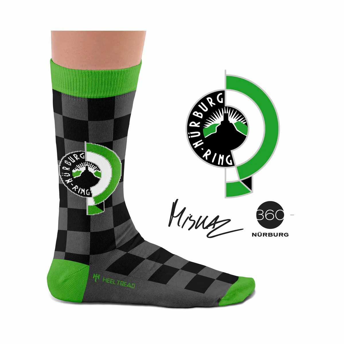 HEEL TREAD｜ニュルブルクリンク クラシック ソックス｜靴下