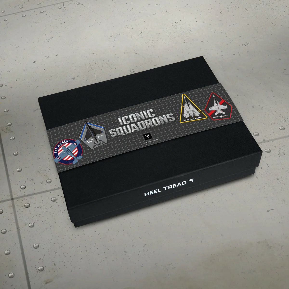 HEEL TREAD｜アイコニック スコードロン パック｜靴下