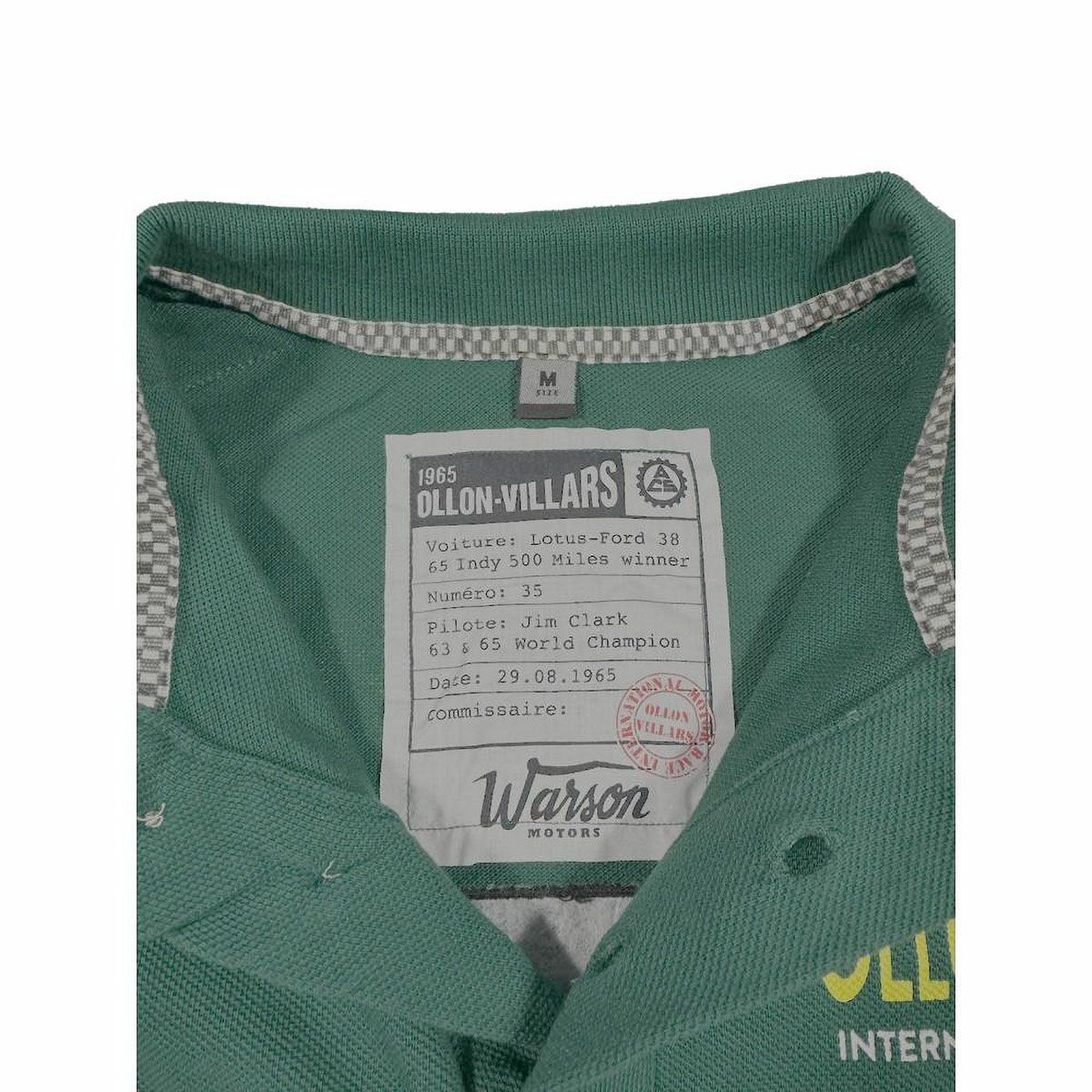Warson Motors｜オロン ヴィラール 1965 ポロ ジム・クラーク トリビュート｜ウェア｜グリーン