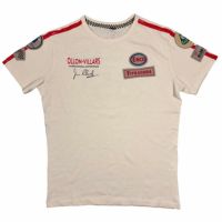 Warson Motors｜オロン ヴィラール 1965 Tシャツ ジム・クラーク トリビュート｜ウェア｜ホワイト