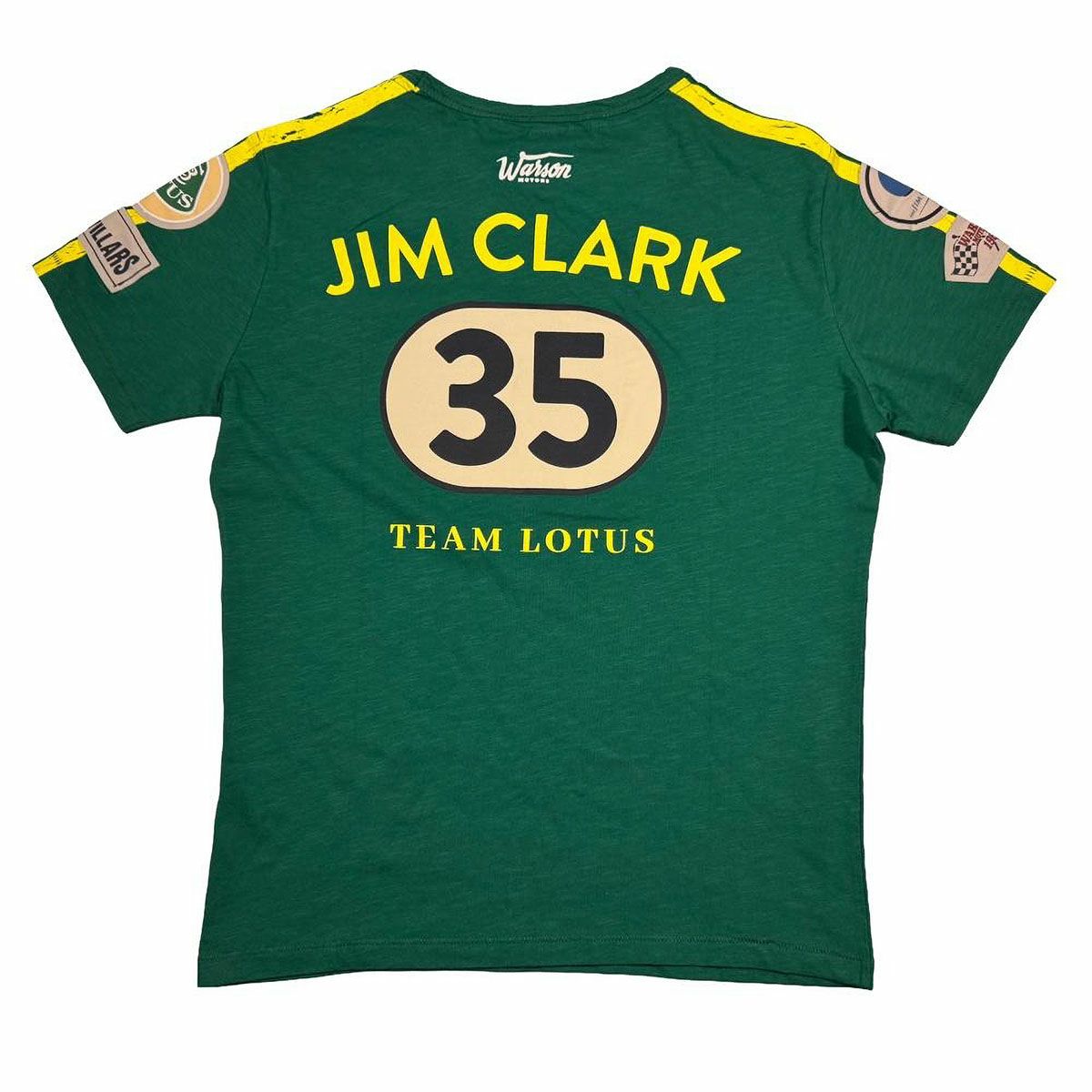 Warson Motors｜オロン ヴィラール 1965 Tシャツ ジム・クラーク トリビュート｜ウェア｜グリーン