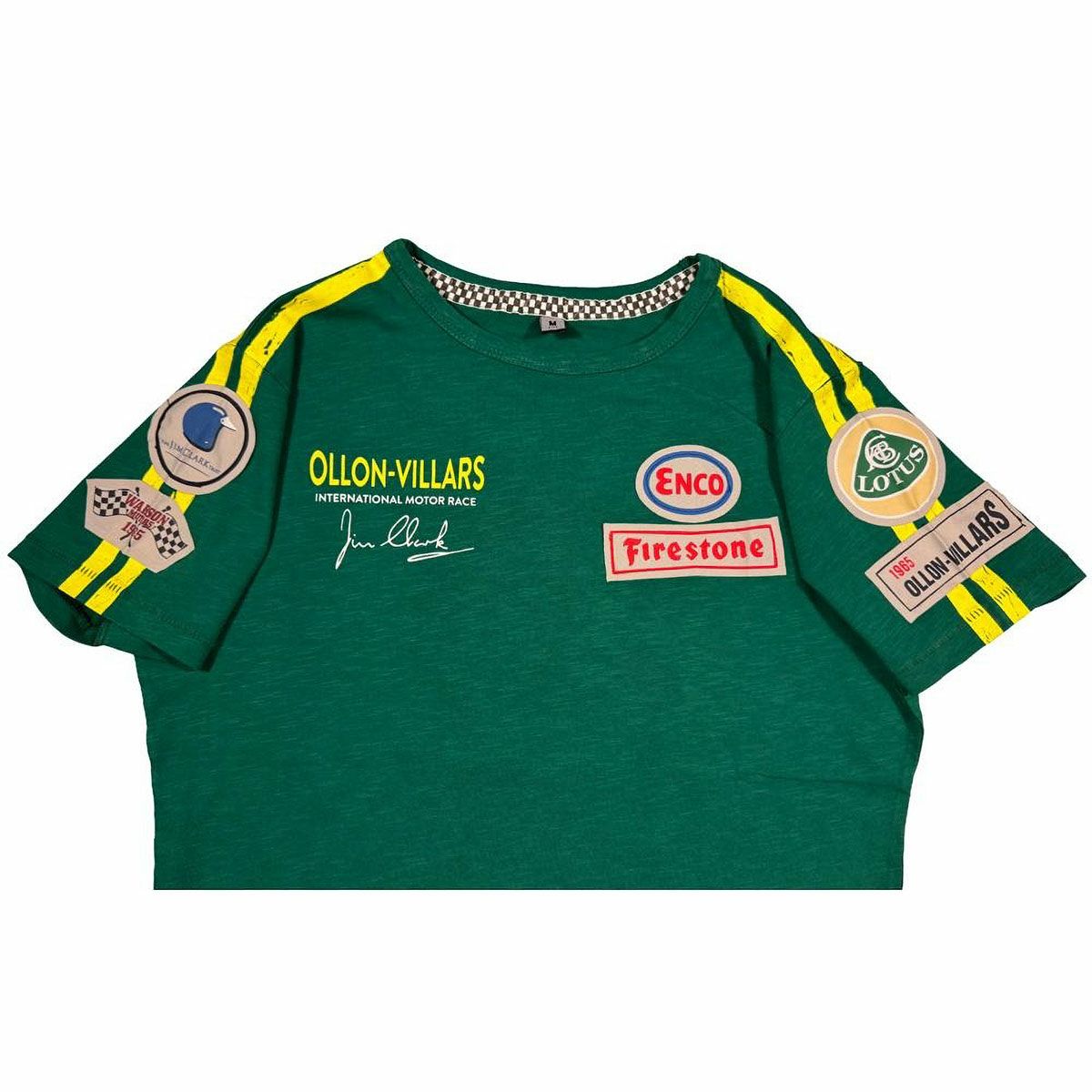Warson Motors｜オロン ヴィラール 1965 Tシャツ ジム・クラーク トリビュート｜ウェア｜グリーン