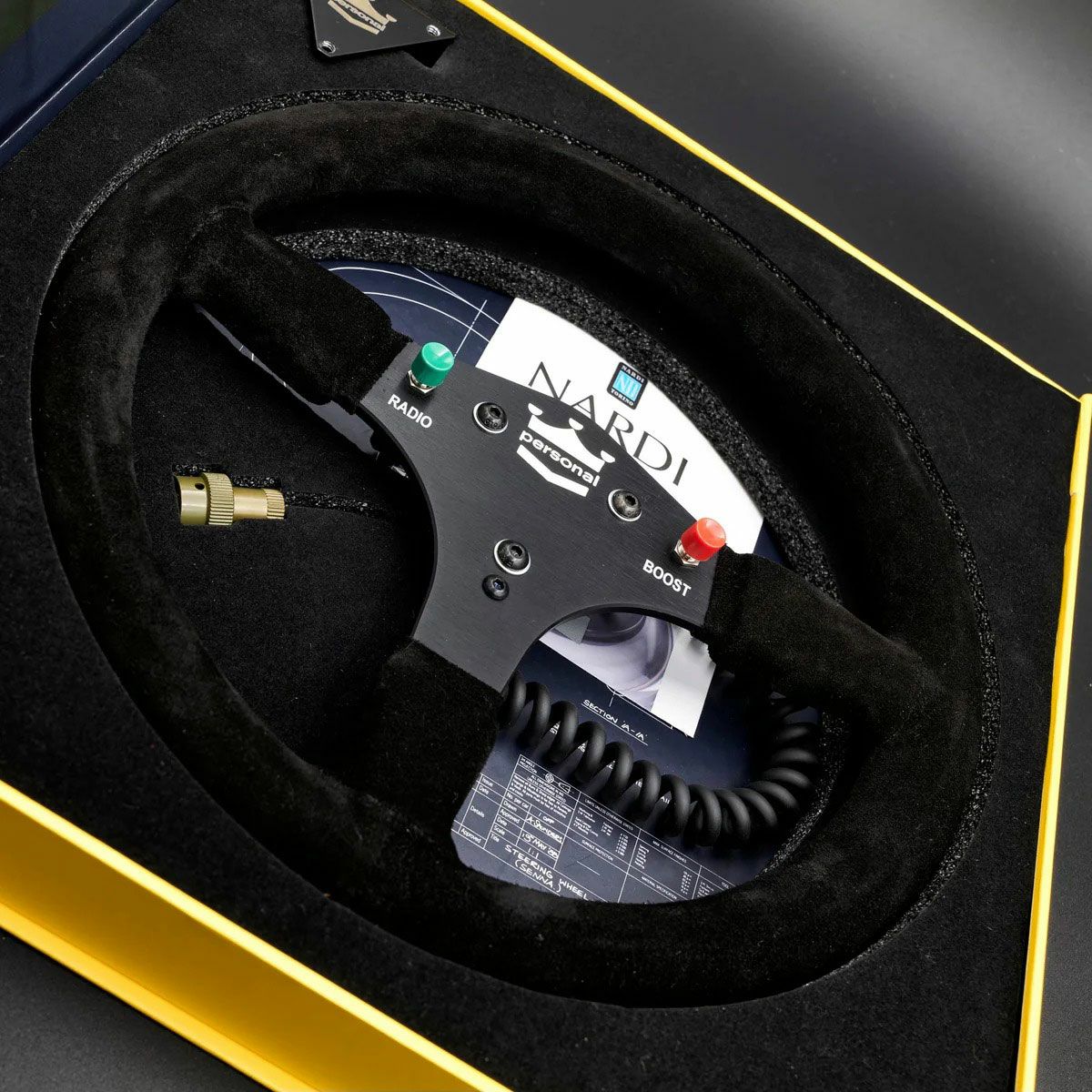 AyrtonSenna｜アイルトン・セナ MP4/4 レプリカ ステアリングホイール｜雑貨