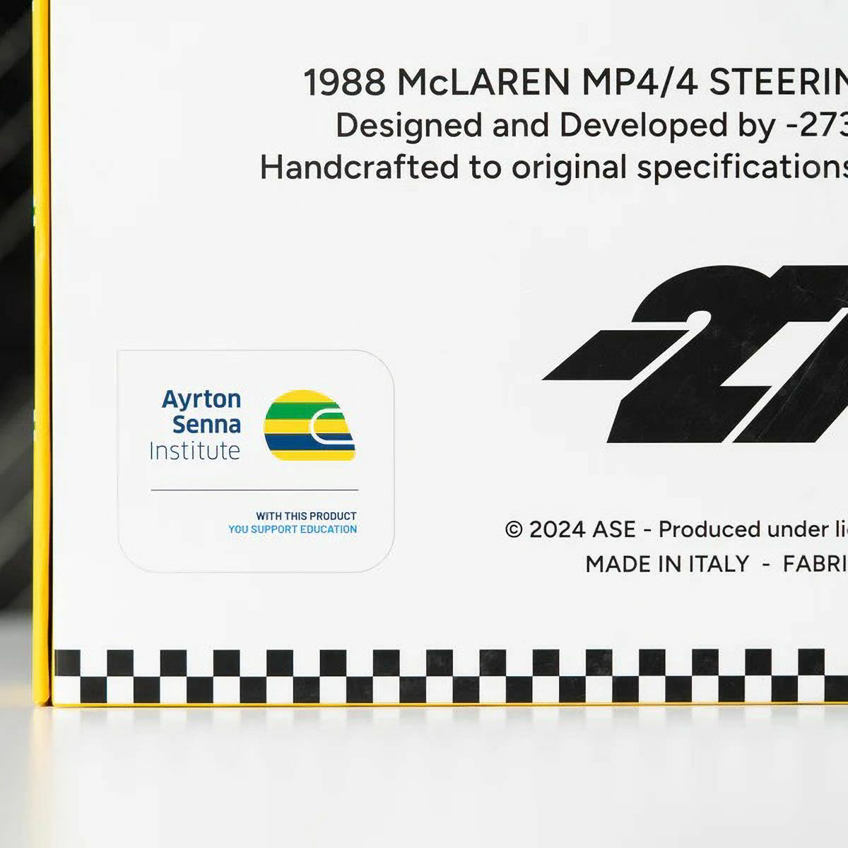 AyrtonSenna｜アイルトン・セナ MP4/4 レプリカ ステアリングホイール｜雑貨