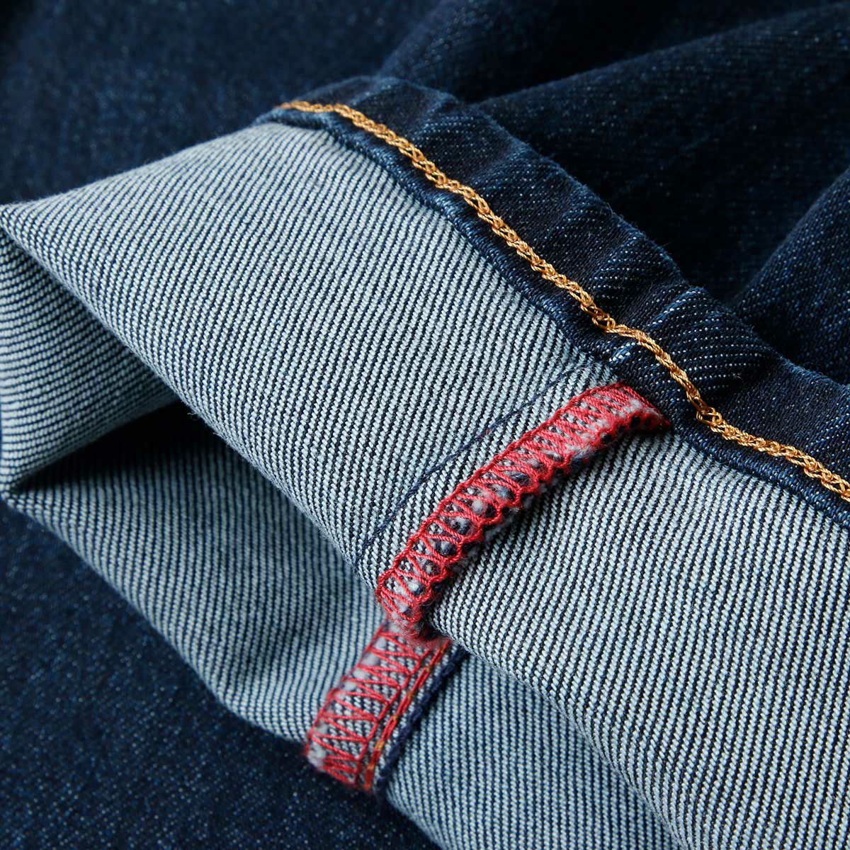 56design｜エドウィン コラボ 3D フィット コーデュラ デニム ’25｜パンツ｜ダメージウォッシュ