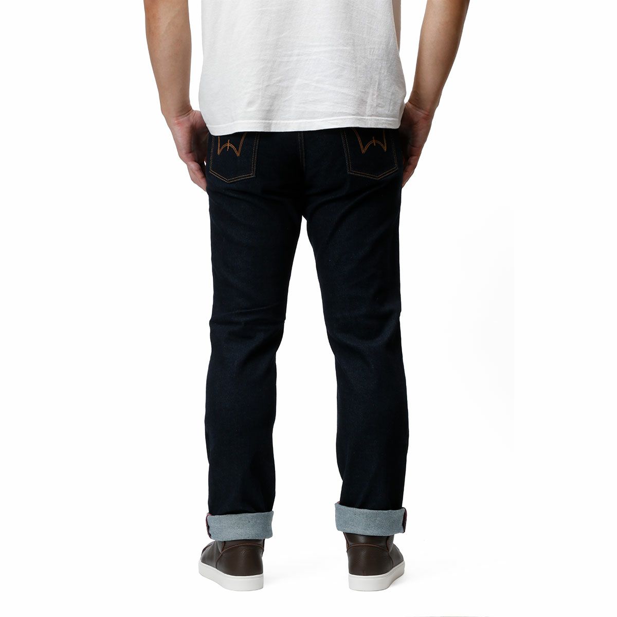 56design｜エドウィン コラボ 3D フィット コーデュラ デニム ’25｜パンツ｜ワンウォッシュ｜モデル着用