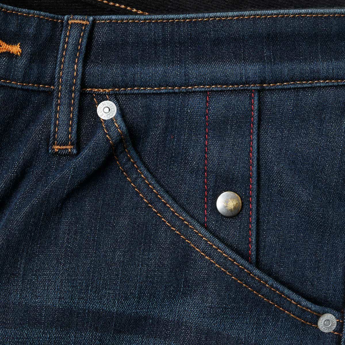 56design｜エドウィン コラボ 3D フィット ワイルドファイア コーデュラ デニム ’25｜パンツ｜ダメージウォッシュ