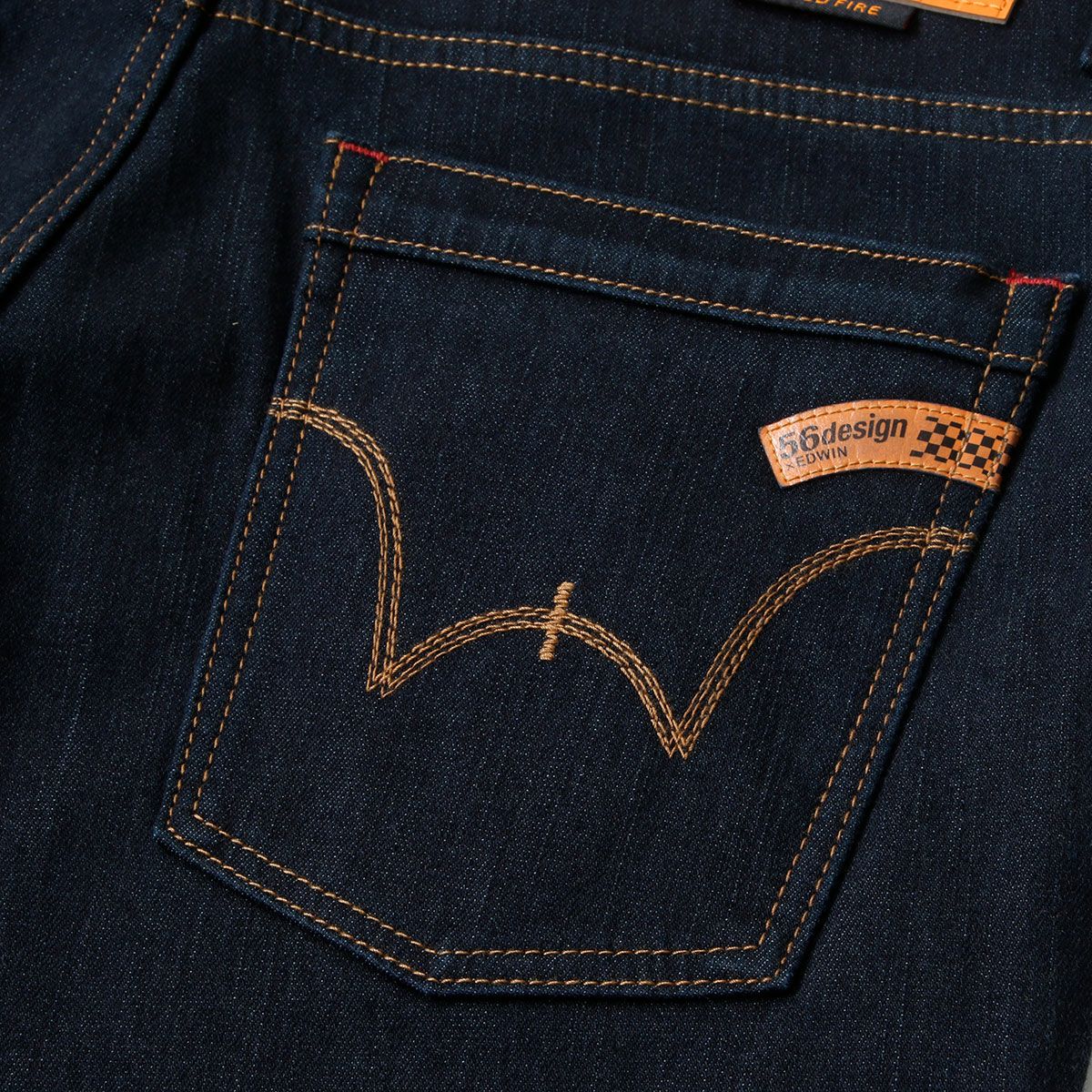 56design｜エドウィン コラボ 3D フィット ワイルドファイア コーデュラ デニム ’25｜パンツ｜ワンウォッシュ