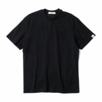 REPLAY｜エンボス エフェクト エンブロイダリー Tシャツ｜トップス｜ブラック