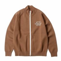 REPLAY｜ハイネック フルジップ ニット スウェットシャツ｜トップス｜タバコ