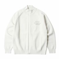 REPLAY｜ハイネック フルジップ ニット スウェットシャツ｜トップス｜スノーホワイト