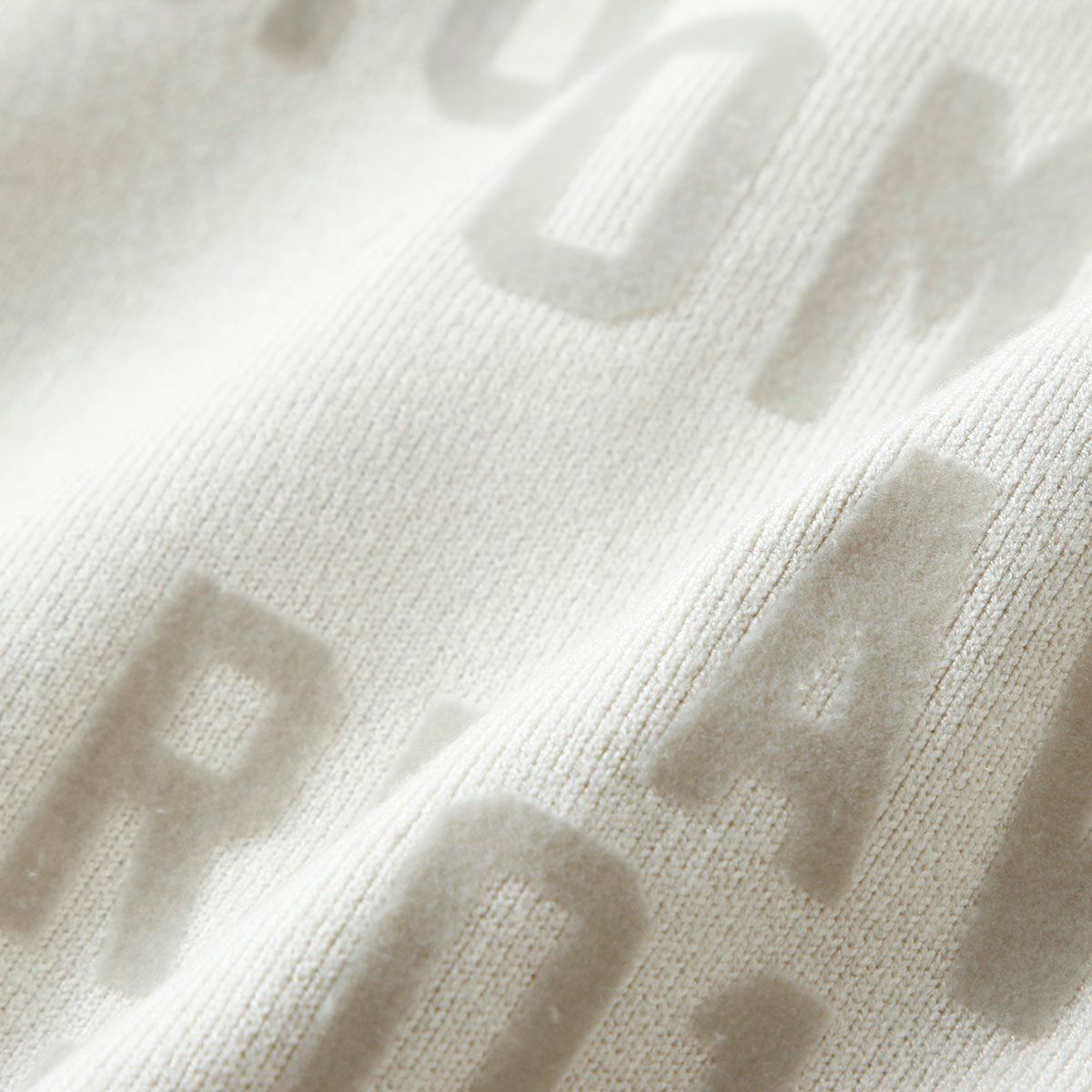 REPLAY｜ハイネック フルジップ ニット スウェットシャツ｜トップス｜スノーホワイト