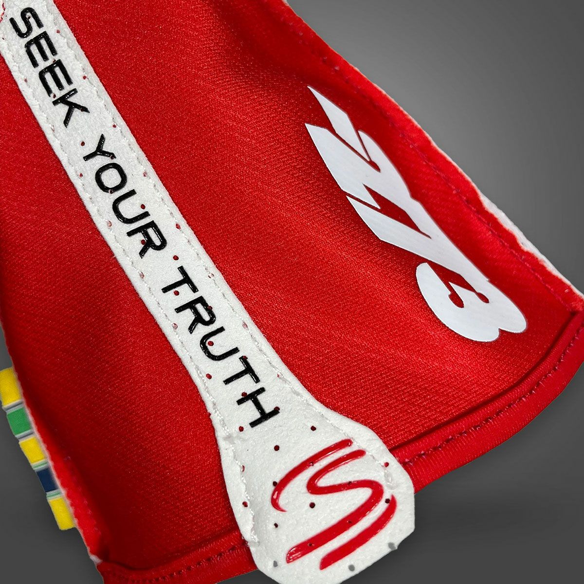 AyrtonSenna｜アイルトン・セナ × -273 レーシンググローブ｜グローブ｜レッド｜モデル着用