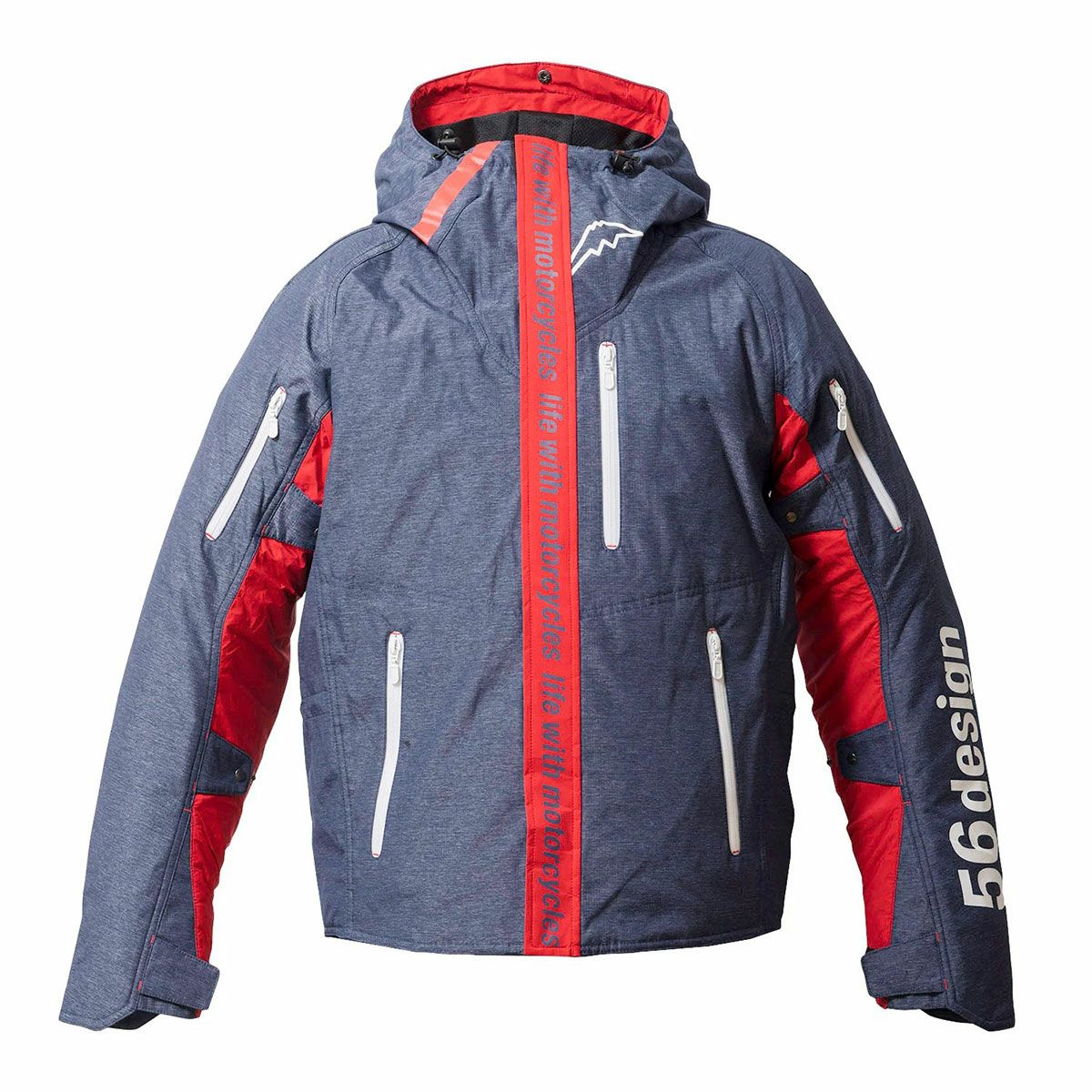 56design｜ウィンター アクシス ジャケット｜アウター｜ライトインディゴ