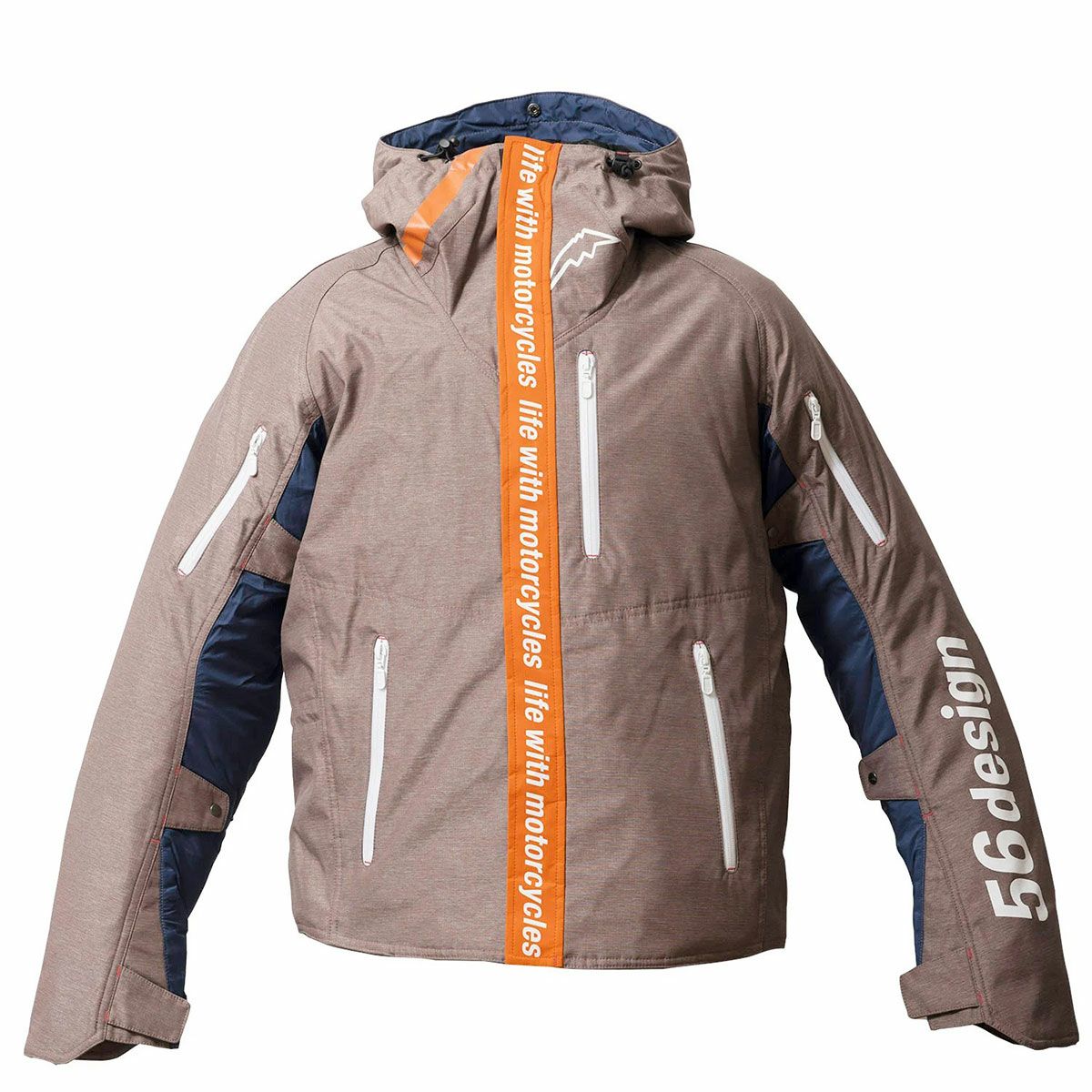 56design｜ウィンター アクシス ジャケット｜アウター｜アッシュブラウン