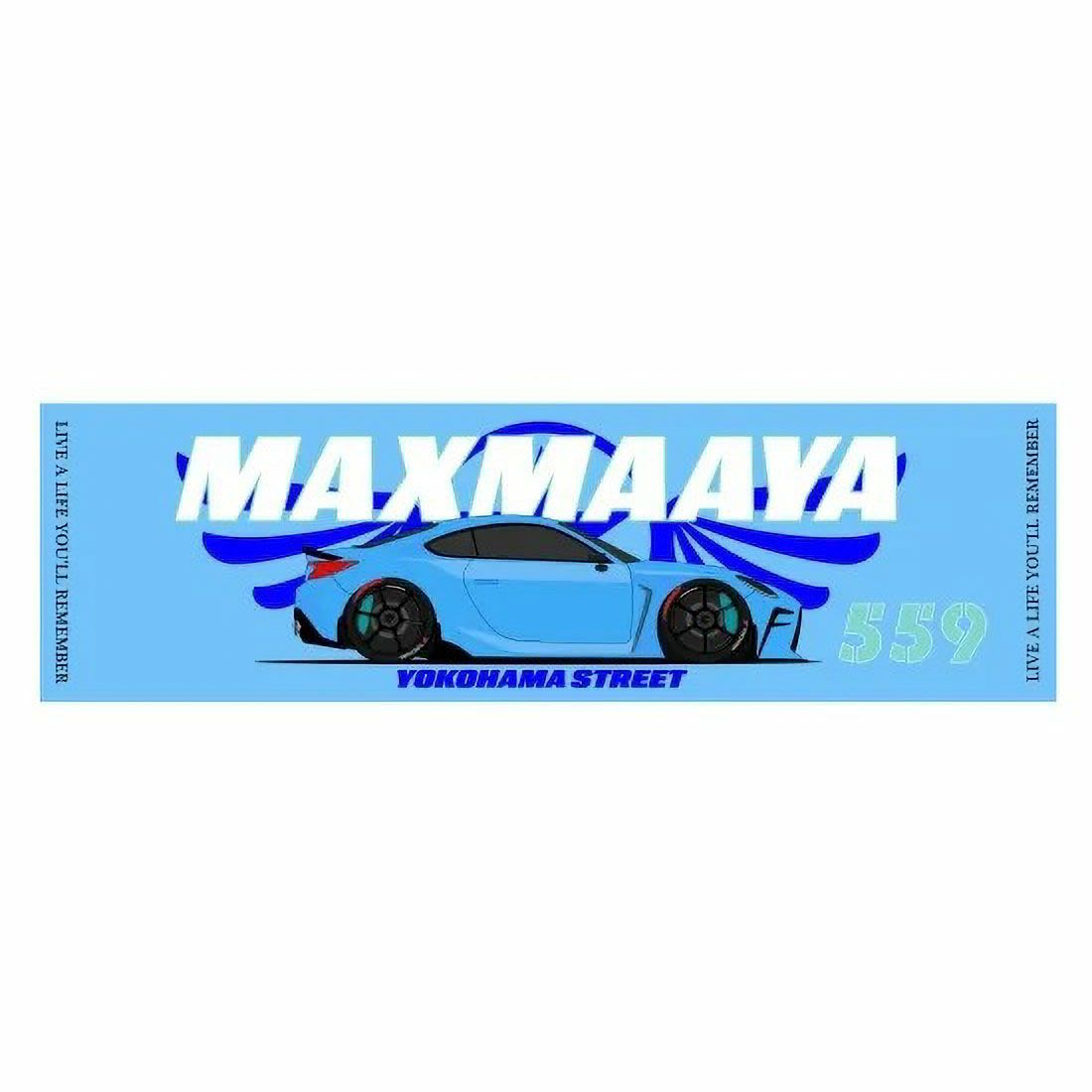 MAX ORIDO｜MAXMAAYA GR86 STYLE ステッカー｜雑貨