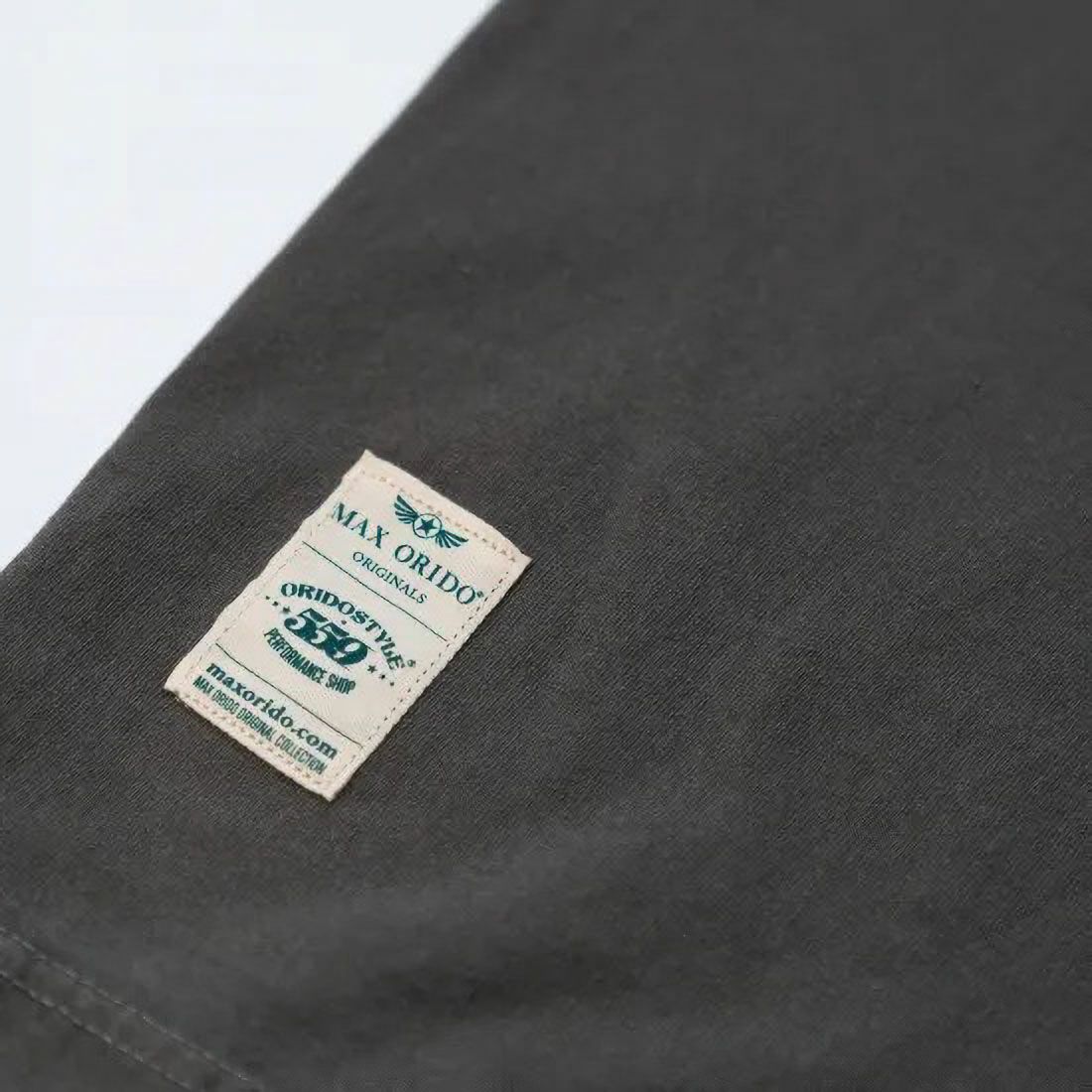 MAX ORIDO｜Max Orido x Shaka Wear Vintage Garment Dye Tシャツ｜ウェア｜セメントグレイ