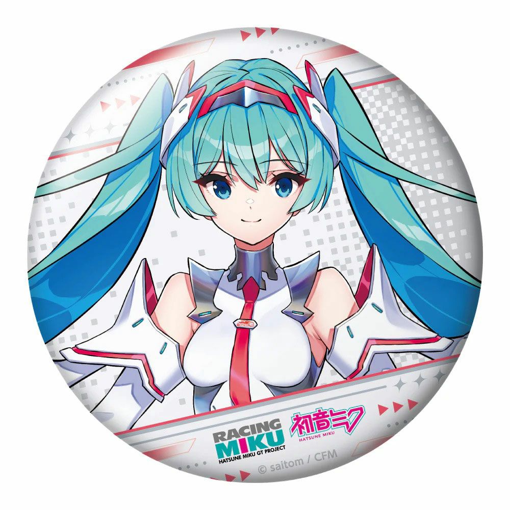 GOODSMILE RACING｜初音ミク レーシングVer.SPA 2025応援Ver. おっきめグリッター缶バッジ vol.1｜雑貨