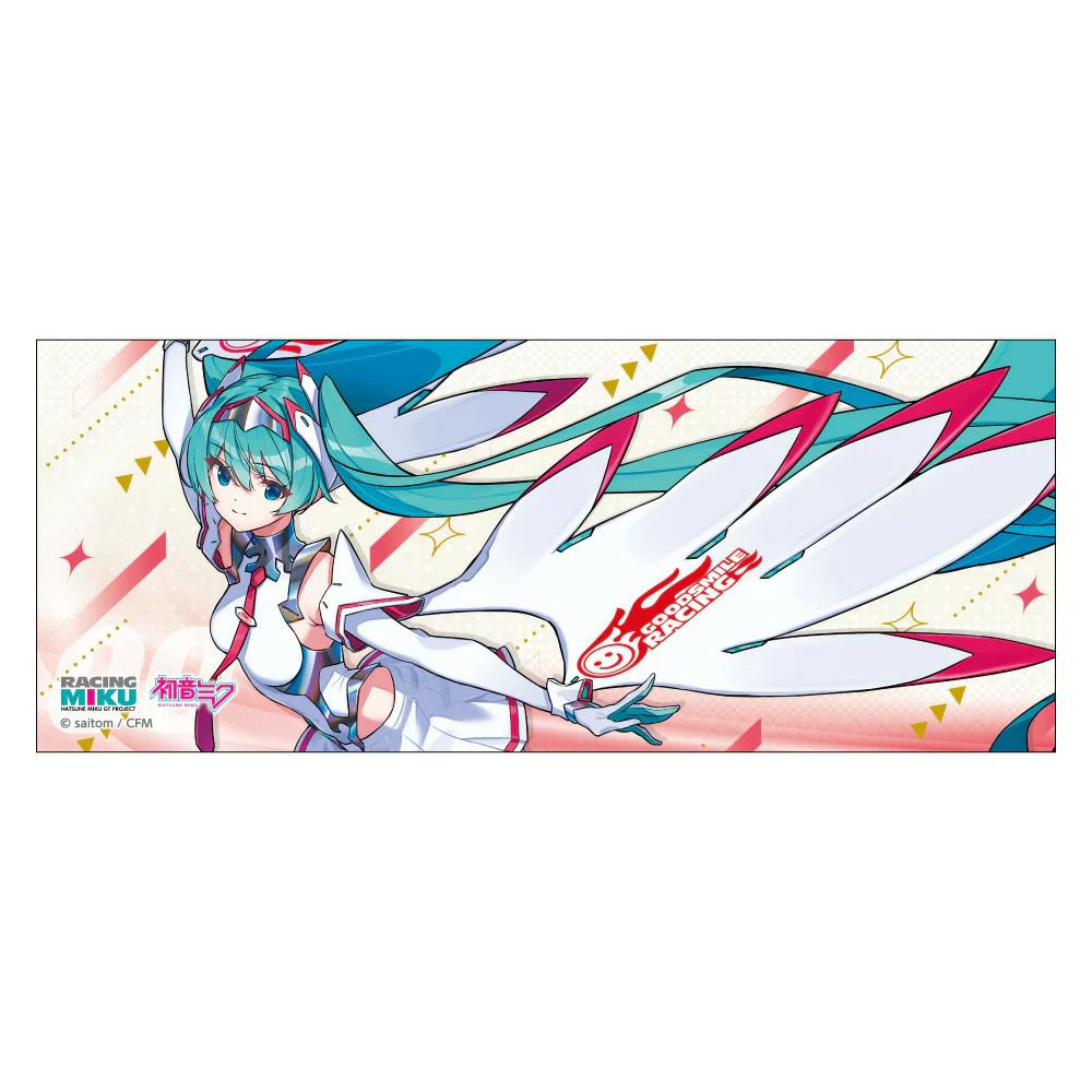 GOODSMILE RACING｜初音ミク レーシングVer.SPA 2025応援Ver. フェイスタオル｜雑貨