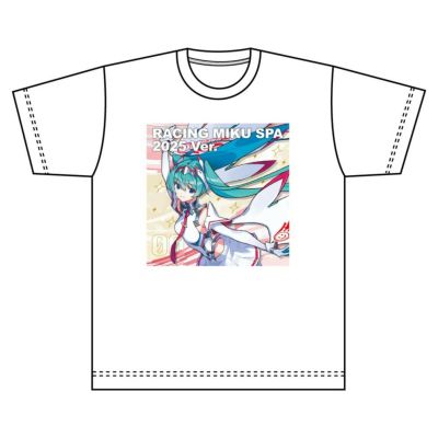 GOODSMILE RACING｜初音ミク レーシングVer.SPA 2025応援Ver. Tシャツ｜トップス