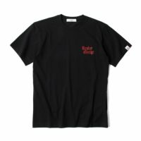 REPLAY｜リプレイ ガレージ コットン Tシャツ｜トップス｜ブラック