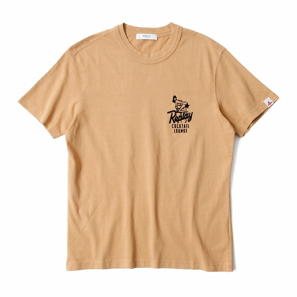 REPLAY｜フロック グラフィックス ジャージー Tシャツ｜トップス｜キャニオン