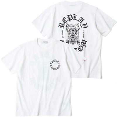 REPLAY｜リプレイ カスタム コットン Tシャツ｜トップス