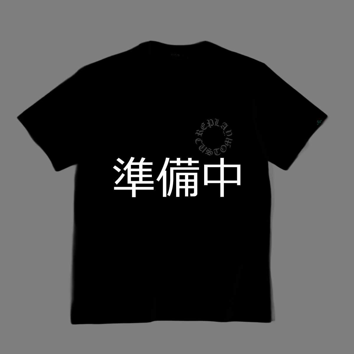 REPLAY｜リプレイ カスタム コットン Tシャツ｜トップス｜ブラック