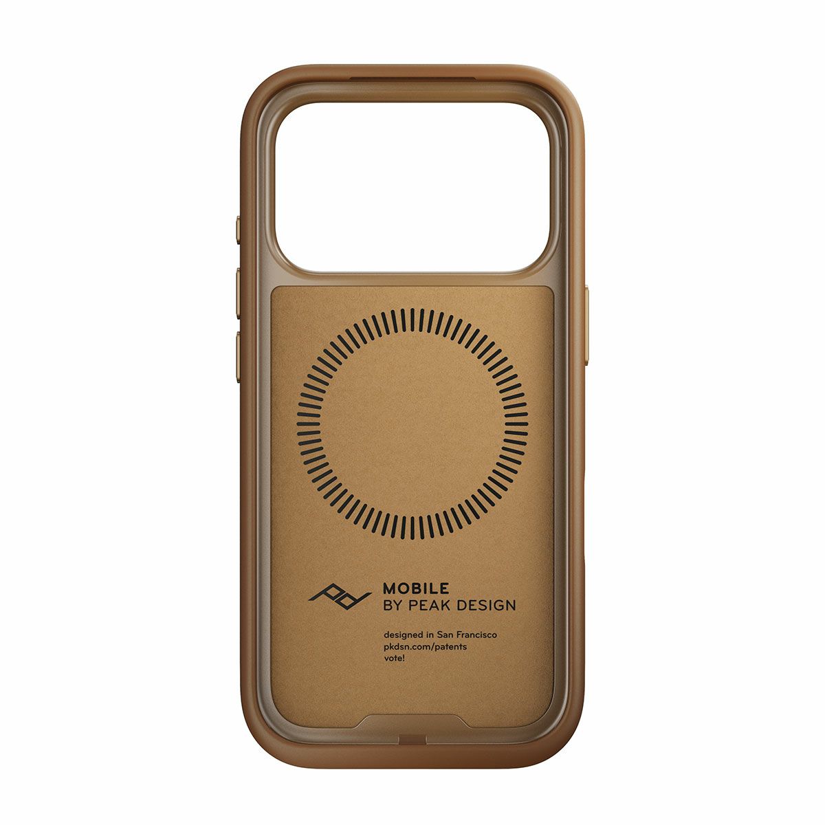 Peak Design｜エブリデイ ケース iPhone 17 Pro / Pro Max クラリーノ｜雑貨｜タン