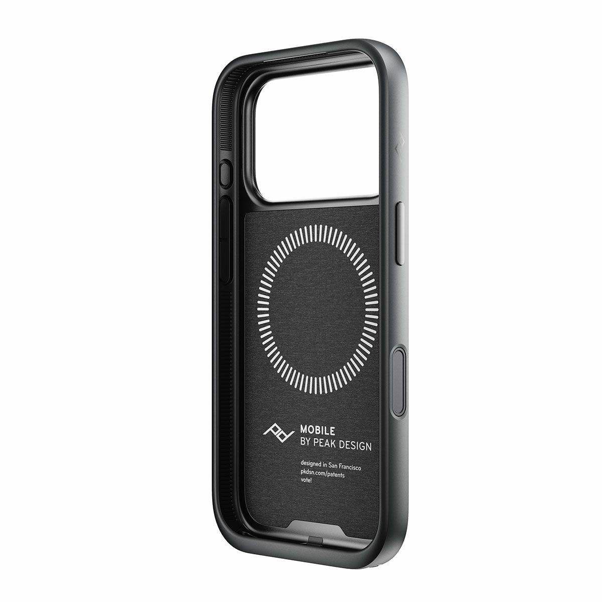 Peak Design｜エブリデイ ケース iPhone 17 / Air / Pro / Pro Max ナイロンキャンバス｜雑貨｜チャコール