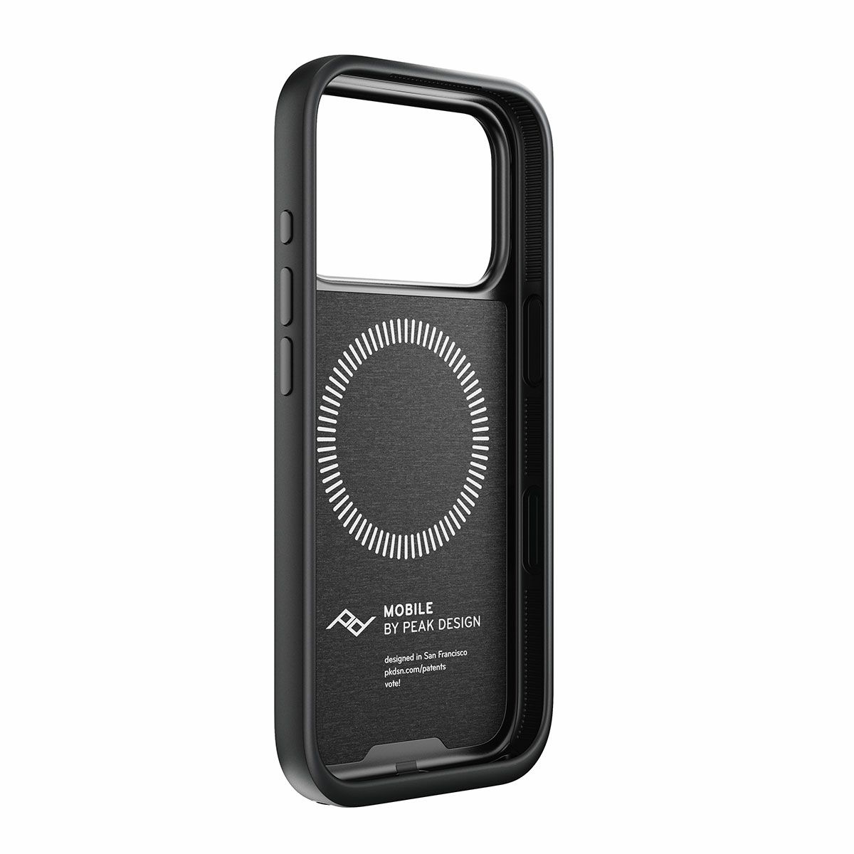 Peak Design｜エブリデイ ケース iPhone 17 / Air / Pro / Pro Max ナイロンキャンバス｜雑貨｜チャコール