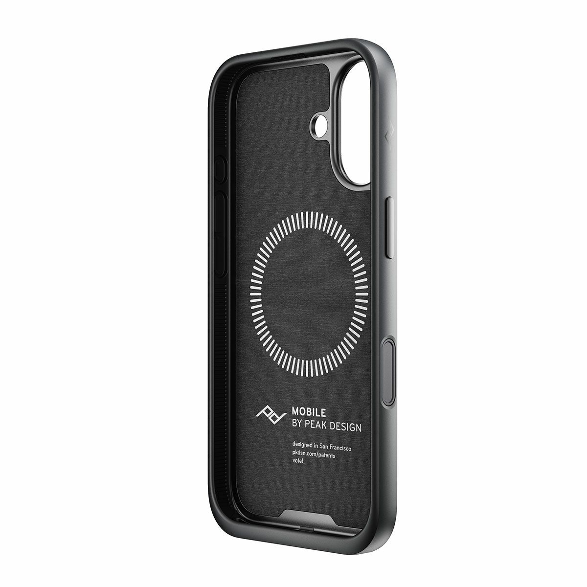 Peak Design｜エブリデイ ケース iPhone 17 / Air / Pro / Pro Max ナイロンキャンバス｜雑貨｜チャコール