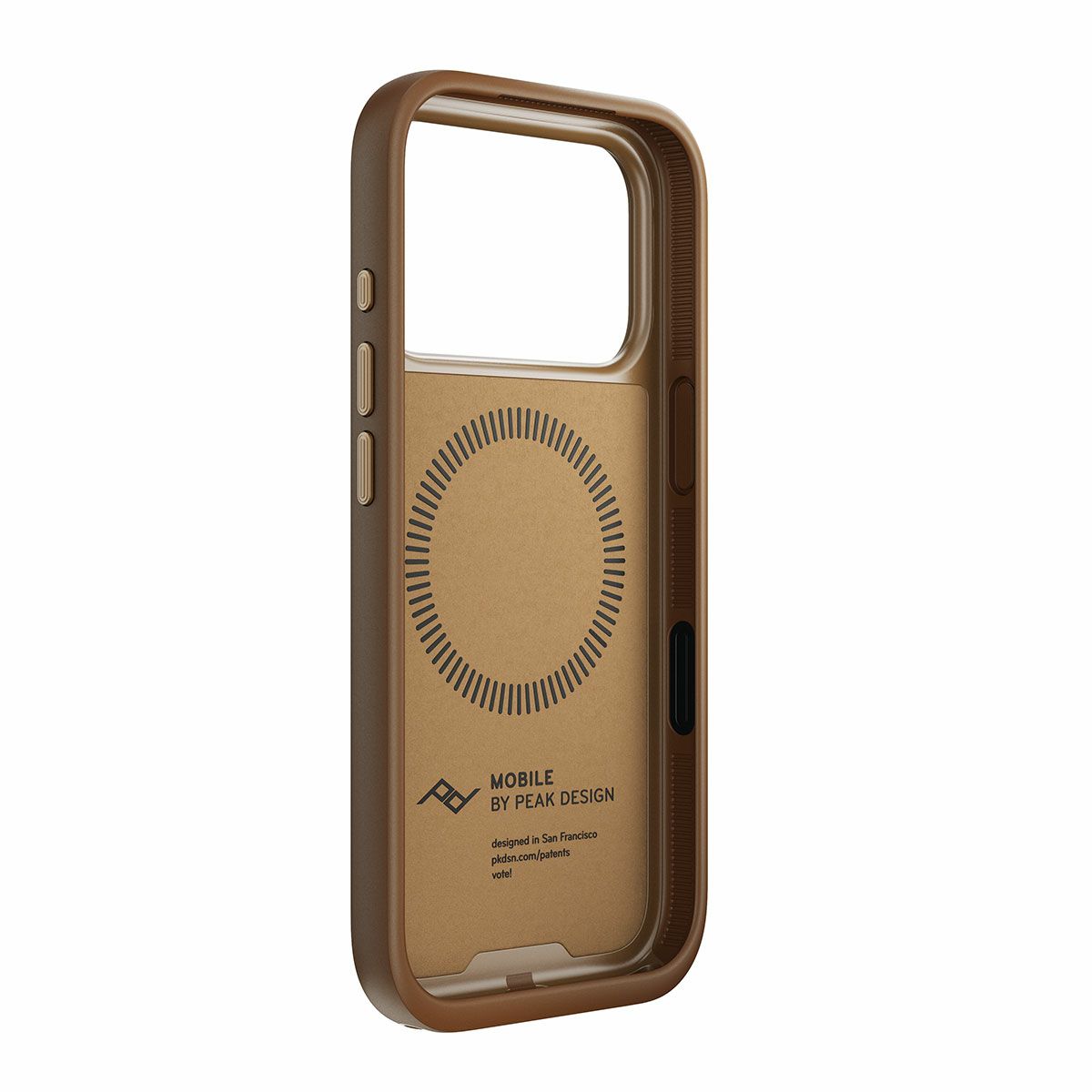 Peak Design｜エブリデイ ループケース iPhone 17 Pro / Pro Max クラリーノ｜雑貨｜タン