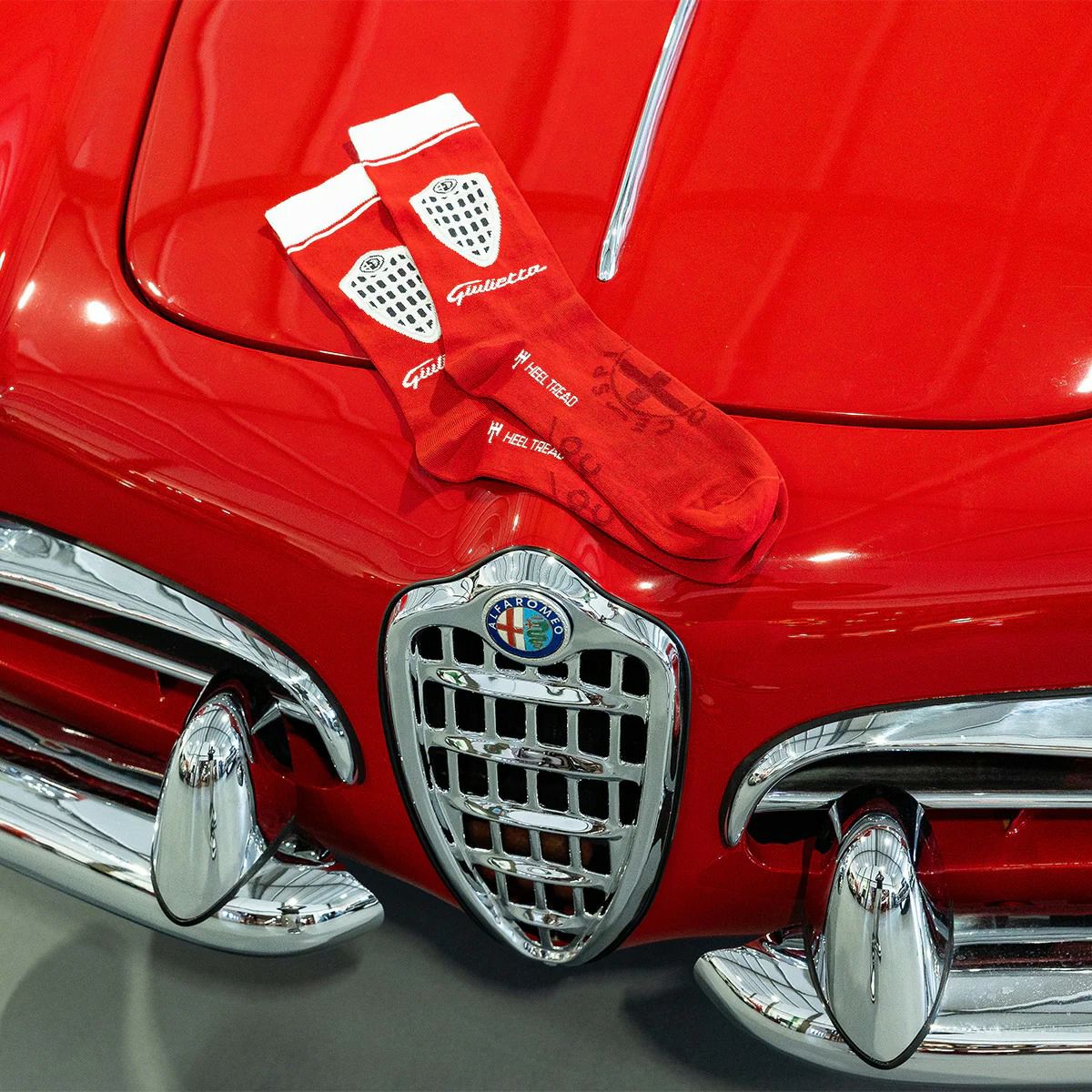 HEEL TREAD｜ジュリエッタ - アルファロメオ ソックス｜雑貨