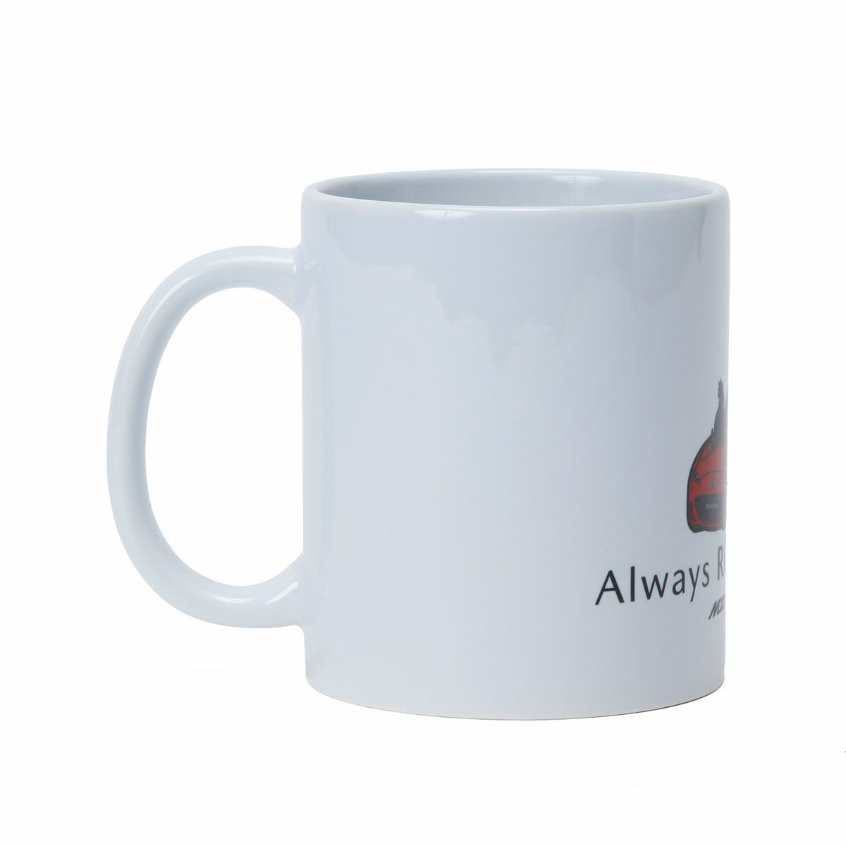 MZRacing｜ALWAYS ROADSTER マグカップ3 ND黒ネコ｜雑貨｜ホワイト