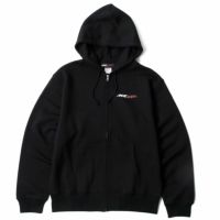 MZRacing｜LoveRotary .フルジップパーカー２｜フーディ｜ブラック